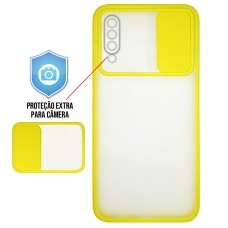 Capa para Samsung Galaxy A20s - Cam Protector Amarela